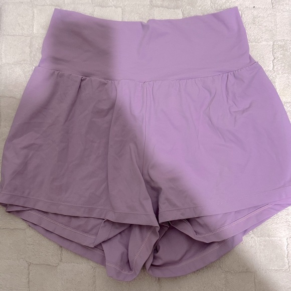 HALARA Women's Lavender Athletic Shorts - Picture 1 of 3